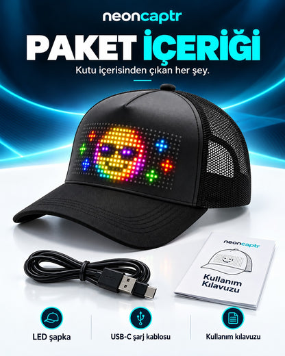 NeonCap Özelleştirilebilir Led Şapka